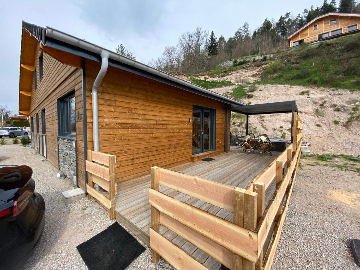 Les Chalets Des Capucines & Jacuzzi Privatif Rochesson Exterior foto